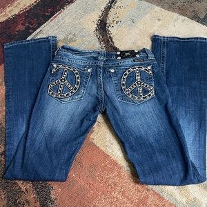 Miss me jean boot cut size 27 (32 inseam)